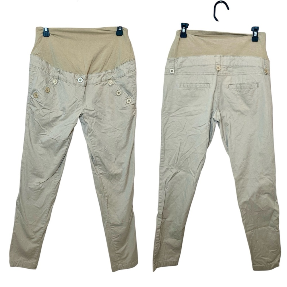 Planet Motherhood Maternity Pants Khaki Size Small